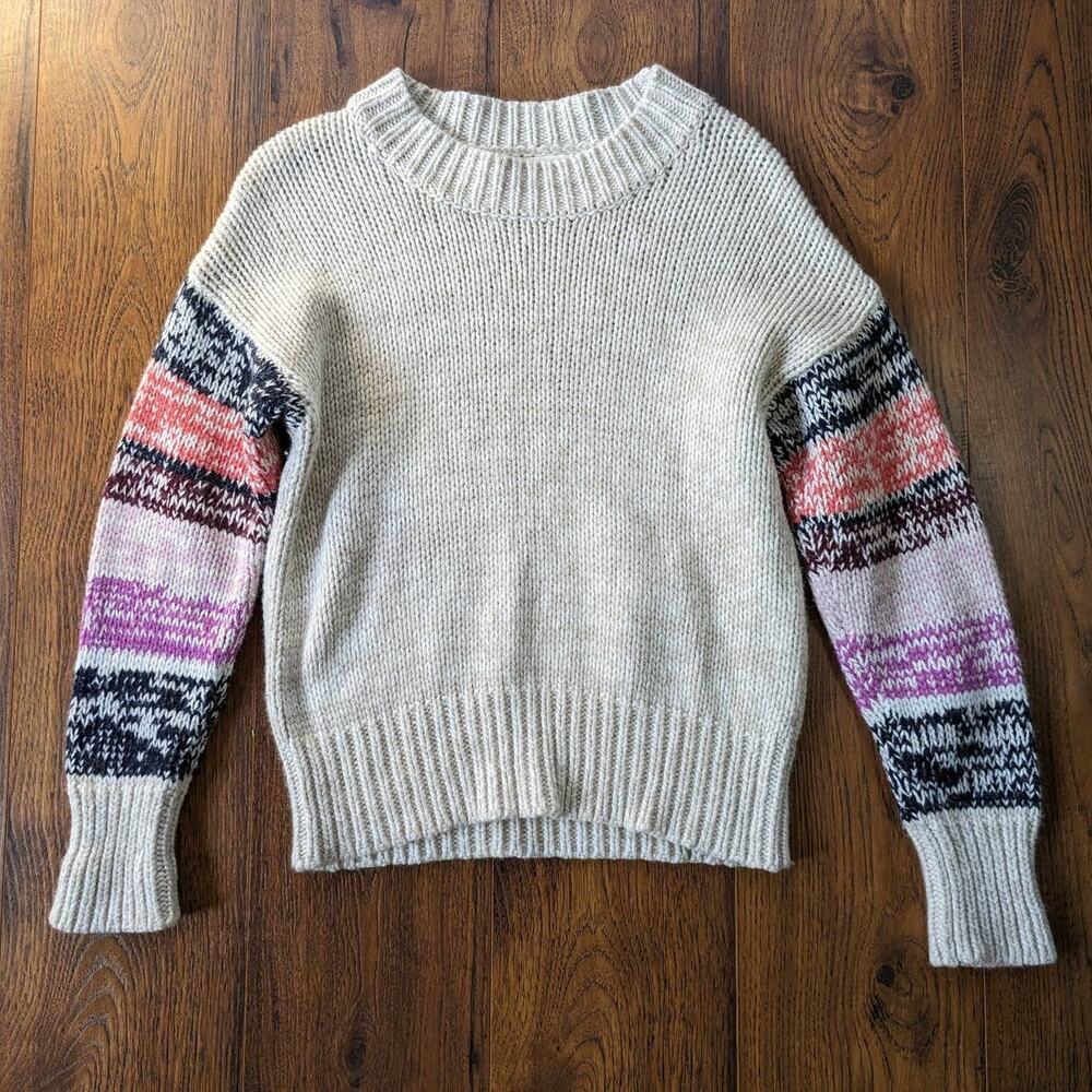 Marie Oliver Sweater Wool Cashmere Angora Blend Ms1
